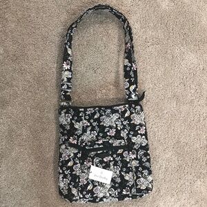 Vera Bradley Black Floral Bag